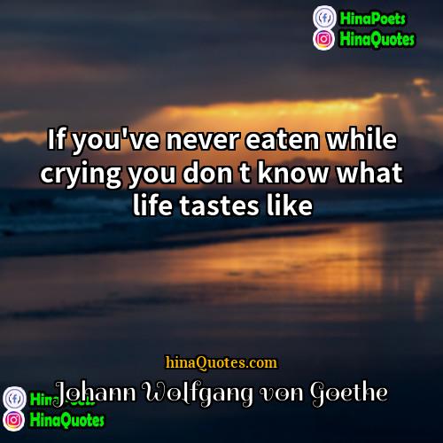 Johann Wolfgang von Goethe Quotes | If you
